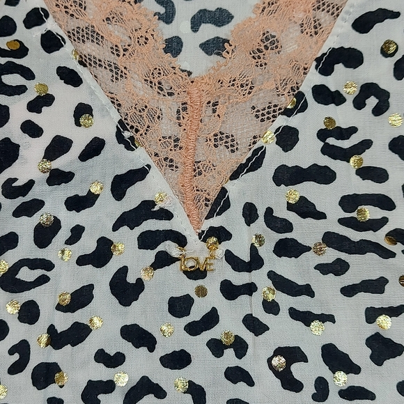 NWOT Victoria's Secret Cheetah Print PJ Cami Top, large - Picture 10 of 13
